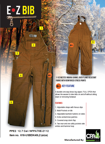 EZBIB Overalls